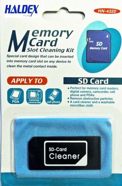 memory card slot cleaning kit