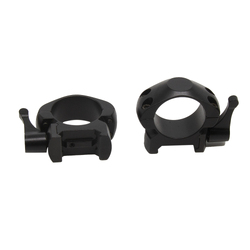 DINGO Gear Steel Ring QR Pair 1" Low Quick Release for Picatinny and Weaver Rails