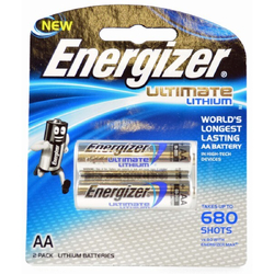 ENERGIZER L91 2PK LITHIUM AA BATT
