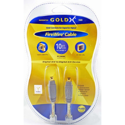 GoldX GX1394BB-10 10FT 4 PIN M TO 4 PIN M