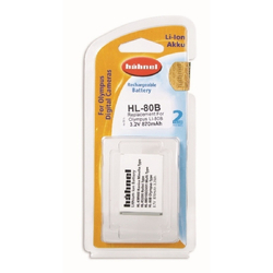 Hahnel HL80B Olympus 3.7V 870MAH 