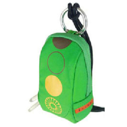LM588GN Green Compact Vinyl Pouch with Graphic