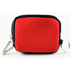 LM639RD Red Neoprene Pouch with Black Trim