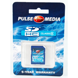 Pulse Media SD Class 6 16GB HC 