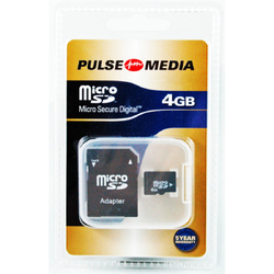 Pulse Media Micro SD 4GB
