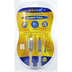 GoldX 6FT 6PIN MALE TO 4 PIN MALE