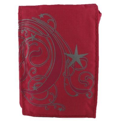 LM100PK Pink Nylon Compact Pouch