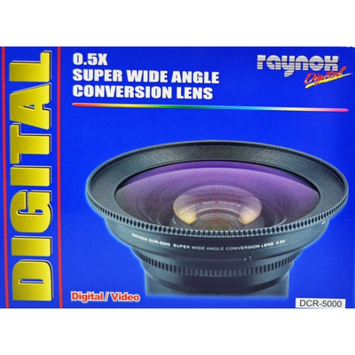 Raynox DCR5000 0.5 Super Wide Angle Lens