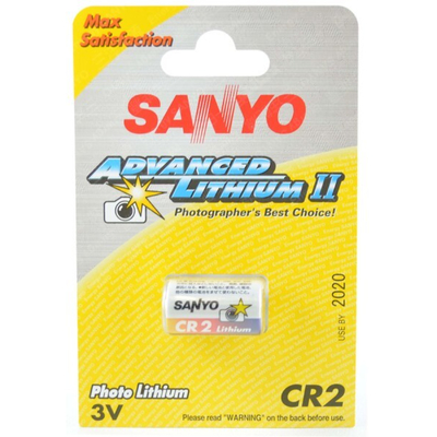 SANYO CR2 3V LITHIUM BATTERY