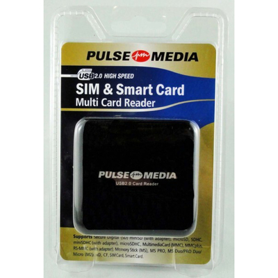 Multi Slot Card Reader including SIM and Smart Cards