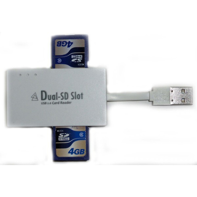 Pulse Media Card Reader Dual Slot SD 