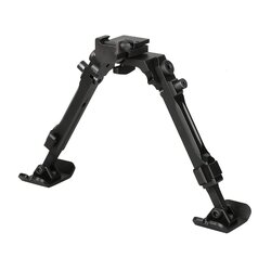 DINGO Gear Bipod Heavy Duty, Pivot, Foldable ext 7.68"-9.65" (19.5-24.5cm)