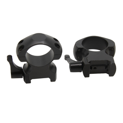 DINGO Gear Steel Ring QR Pair 1" High Quick Release for Picatinny and Weaver Rails