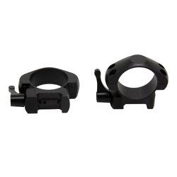 DINGO Gear Steel Ring QR Pair 30mm Low Quick Release for Picatinny and Weaver Rails