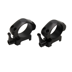 DINGO Gear Steel Ring QR Pair 30mm Medium Quick Release for Picatinny and Weaver Rails