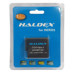 Haldex replacement GoPro Hero5 Battery AHDBT-501