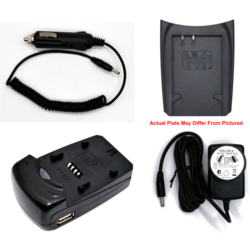 Haldex Charger Base with Plate for Sony NP-BK1
