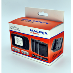 Haldex 700 Series USB-C PD For Canon Kit with LP-E6, LP-E8 and LP-E17 inc Car Adaptor AND A/C Adaptor