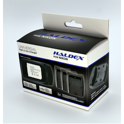 Haldex 700 Series USB-C PD For Nikon Kit with EN-EL12, EN-EL15 and EN-EL25 inc Car Adaptor AND A/C Adaptor