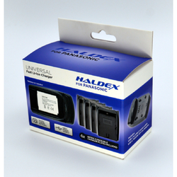 Haldex 700 Series USB-C PD For Panasonic Kit with BLC12, BLF19, BLJ31 and BLK22 inc Car Adaptor AND A/C Adaptor