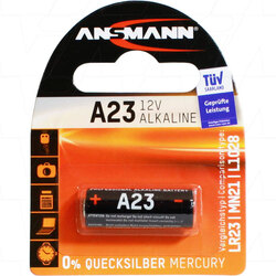 Ansmann A23 12V Alkaline Battery