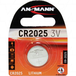 Ansmann CR2025 Consumer Lithium Battery Coin Cell