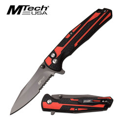 MTech USA MT-1037RD Manual Folding Knife Red