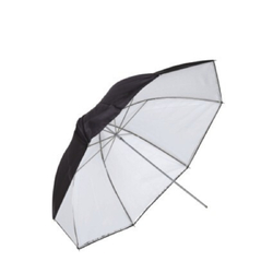 Haldex 43" Detachable Studio Photography Umbrella - Convertible Black Silver Reflector White Softbox