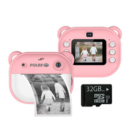 PULSE Instant Thermal Print Digital Camera Pink