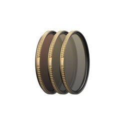 PolarPro DJI Inspire2 Cinema Series Shutter Collection 46mm Aerial Filters 3 Pack