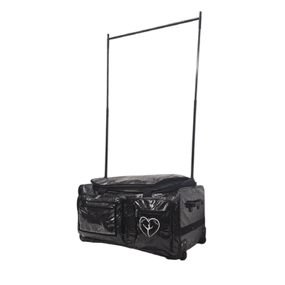 Dancer@Heart 28" Duffel Bag Glitter Black Night Sky with Rack