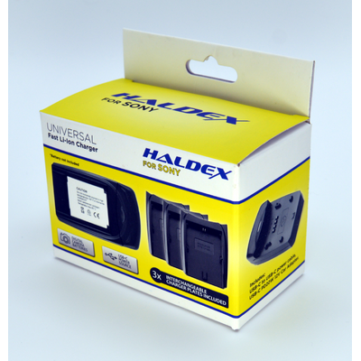 Haldex 700 Series USB-C PD For Sony Kit with NP-BX1, NP-FW50 and NP-FZ100 inc Car Adaptor AND A/C Adaptor