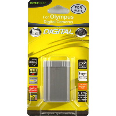 PurEnergy Olympus PS-BLS5 Replacement Battery